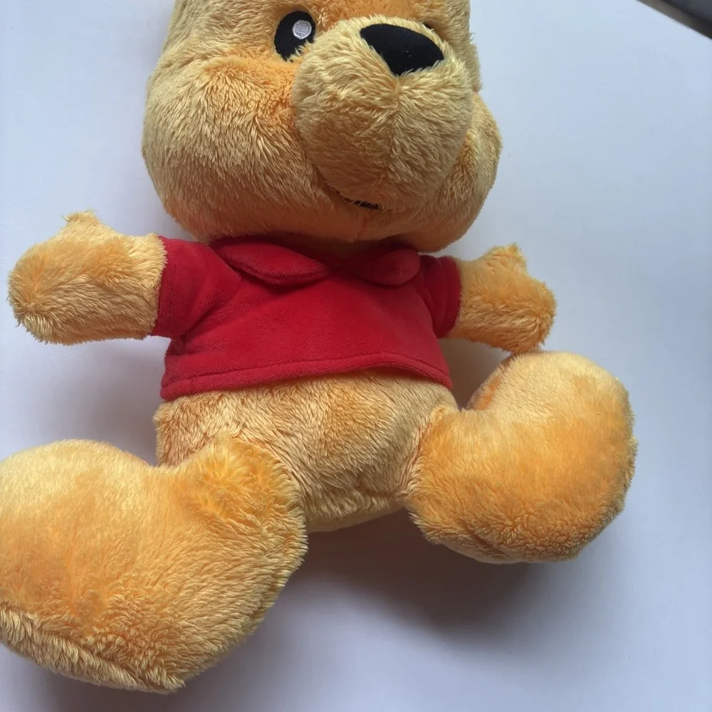 Walt Disney Parks Winnie The Pooh Bear Baby Plush Stuffed Animal Big Head 12
